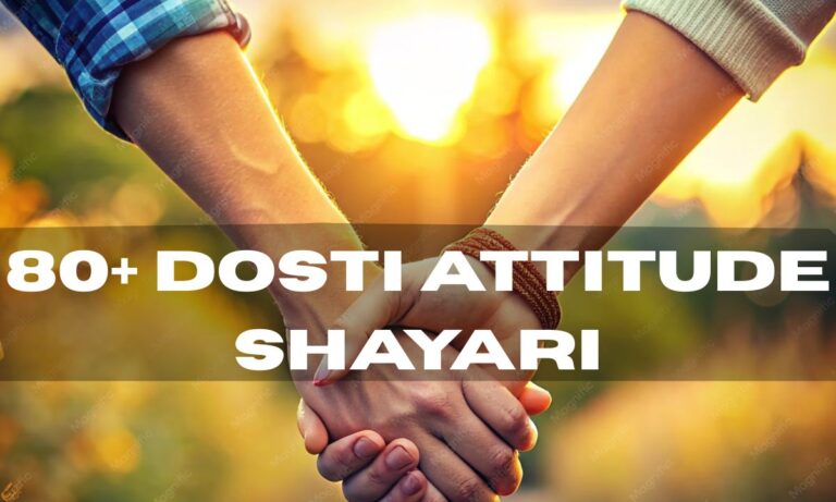 Dosti Attitude Shayari