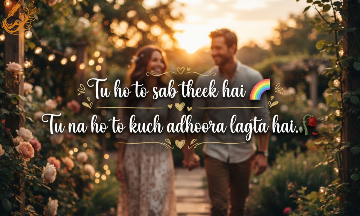2 Line Love Shayari in English
