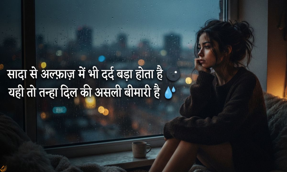 Alone Sad Shayari In English