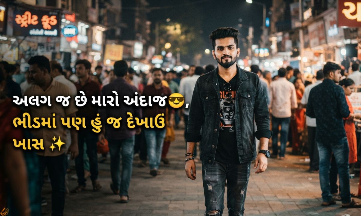 Attitude Shayari Gujarati
