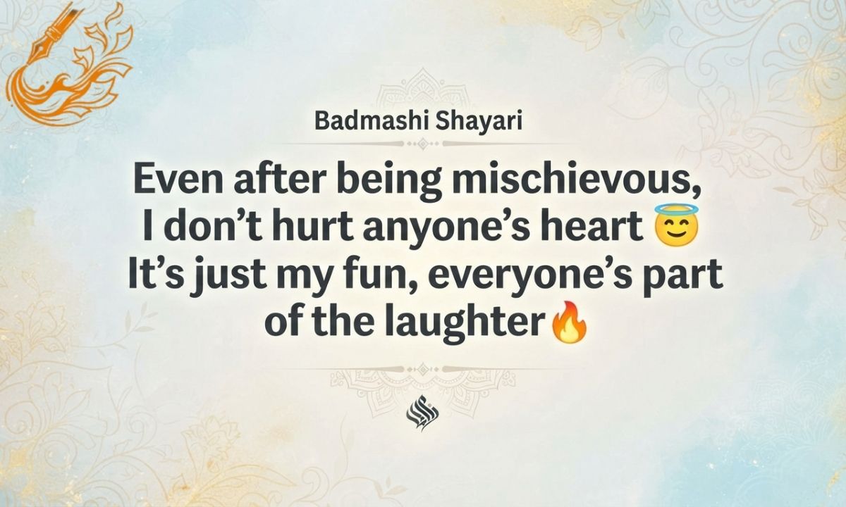  Badmashi Shayari