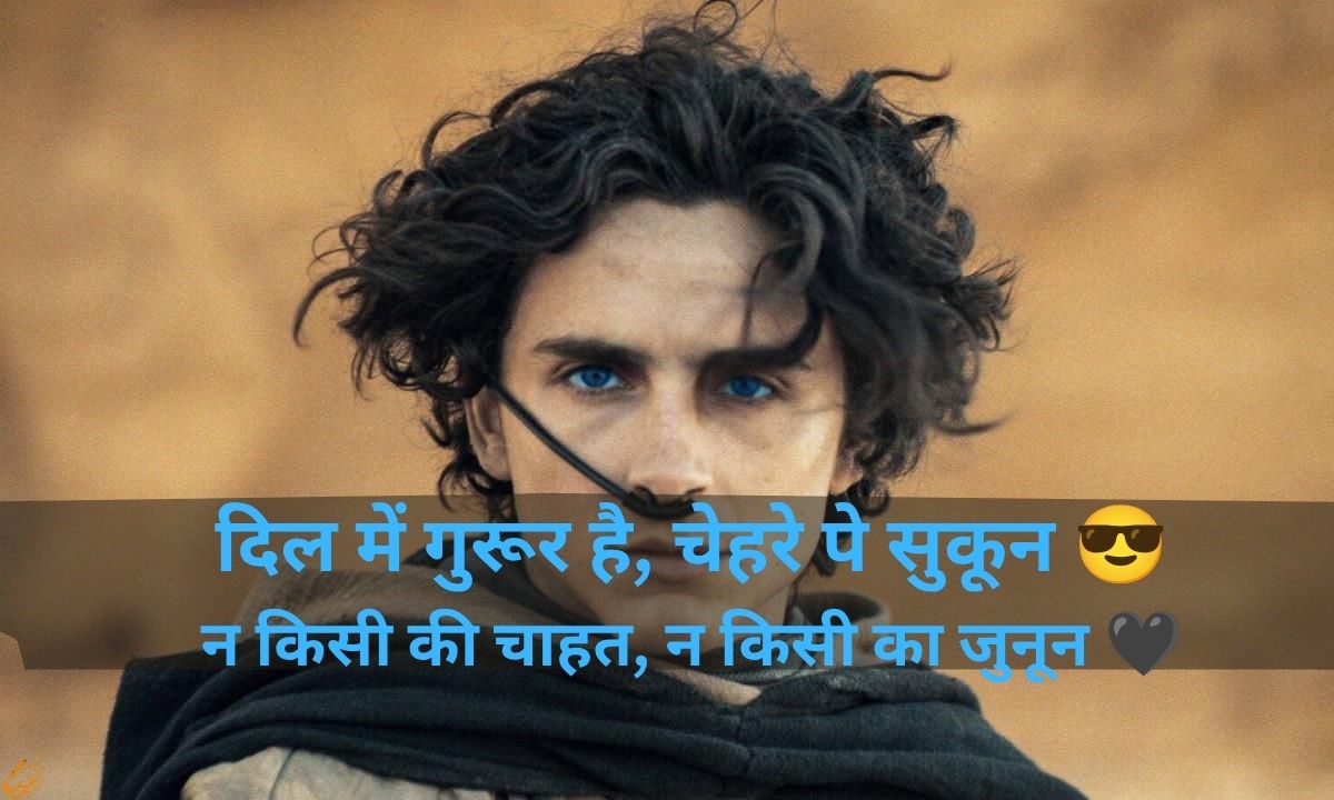 Boy Attitude Shayari in Hindi