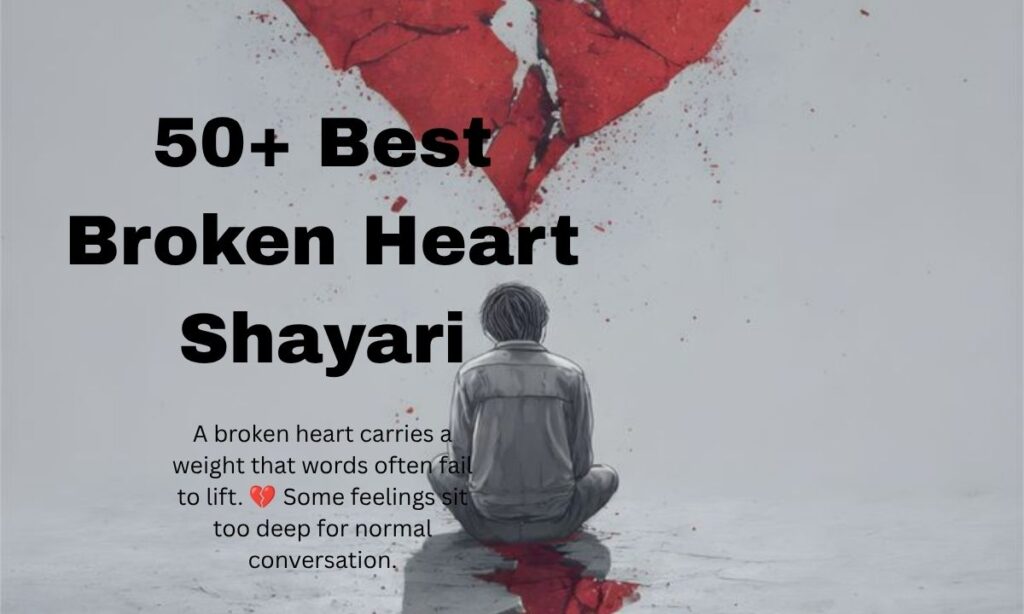 Broken Heart Shayari in Hindi