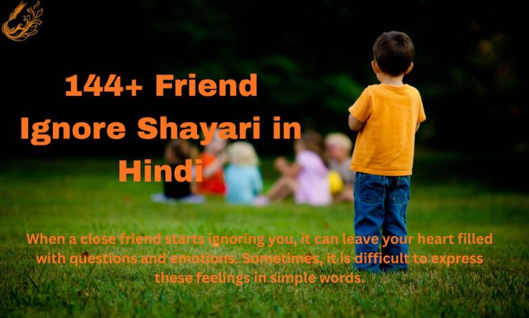 Friend Ignore Shayari
