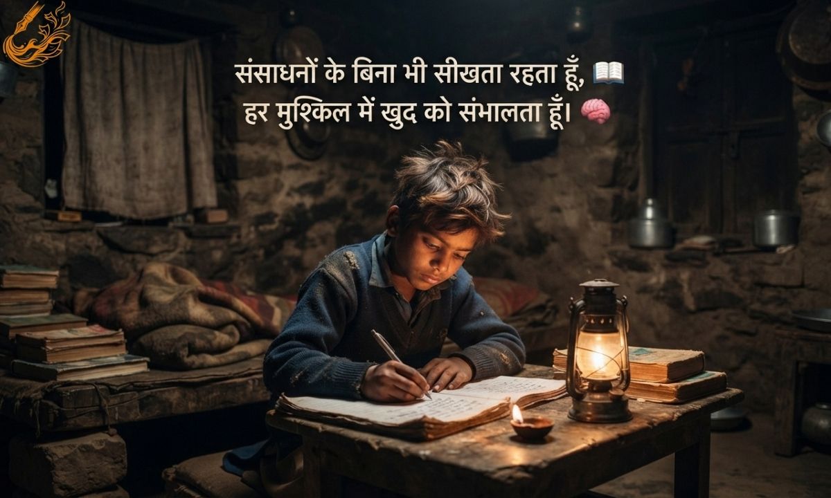 Garib boy Shayari
