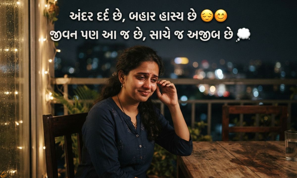 Gujarati Shayari Sad