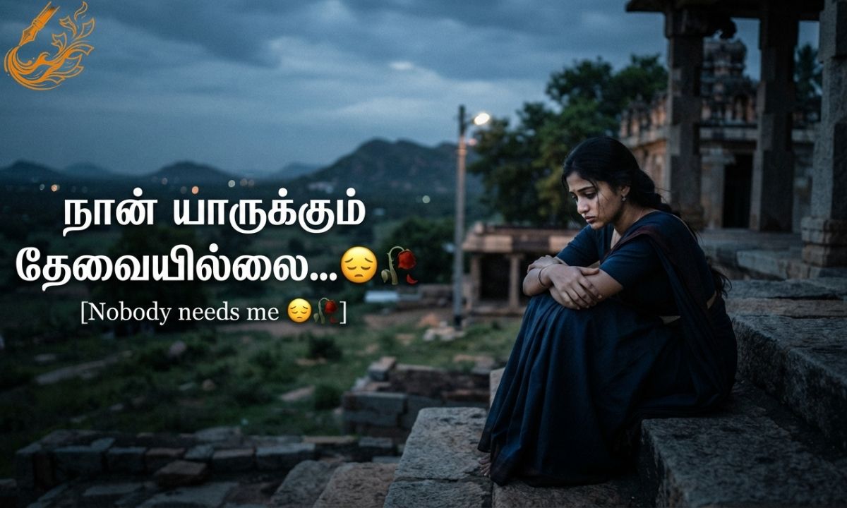 Loneliness Sad Quotes in Tamil