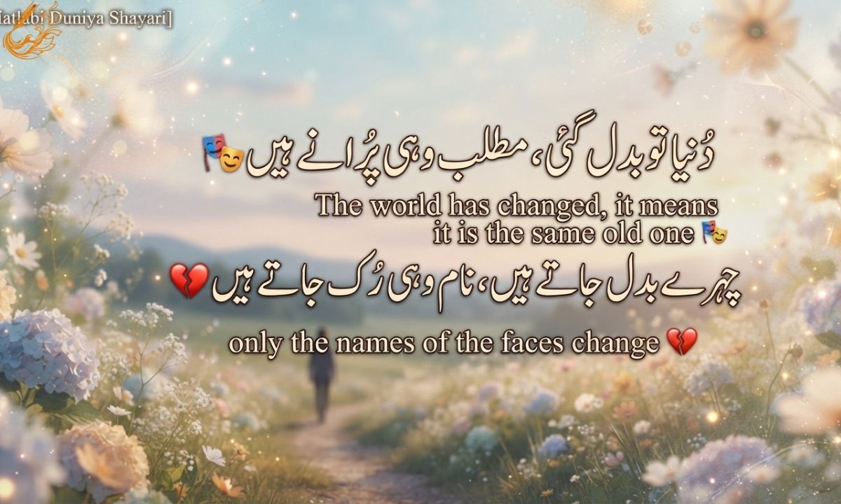 Matlabi Duniya Shayari