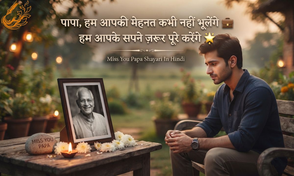 Miss You Papa Shayari