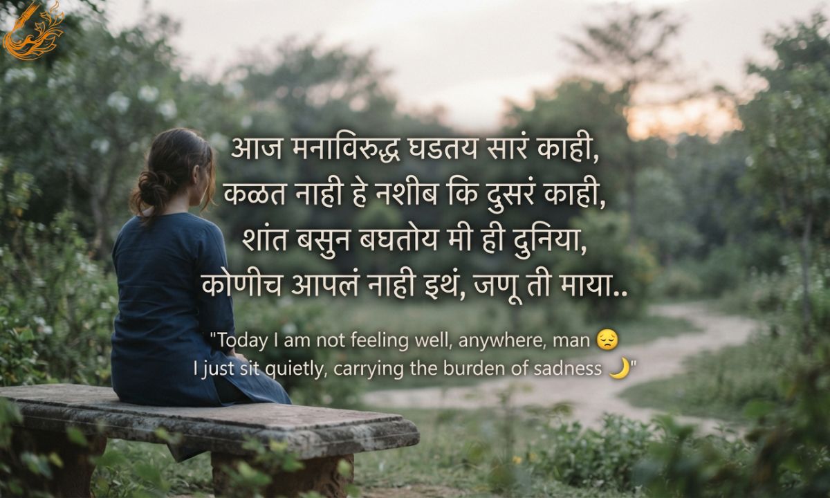 Mood Off Shayari Marathi