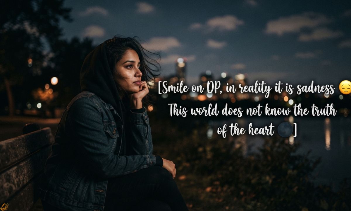 Sad Alone Shayari DP