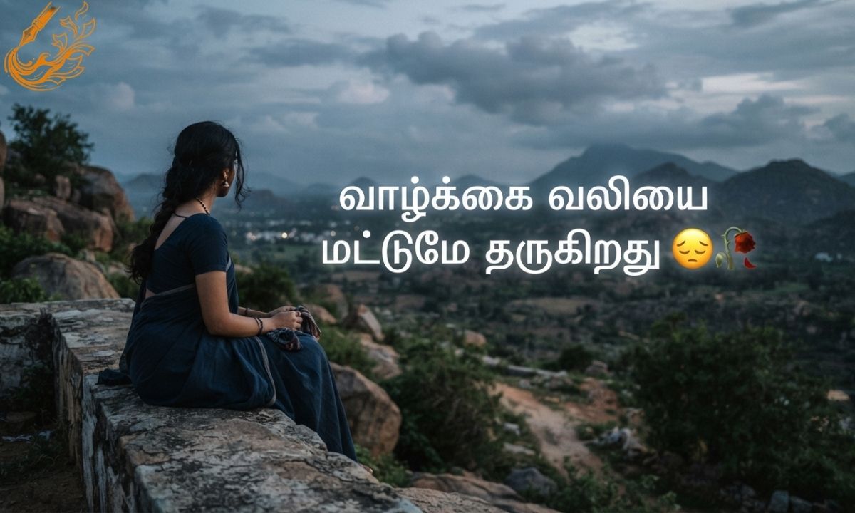 Sad Quotes in Tamil About Life