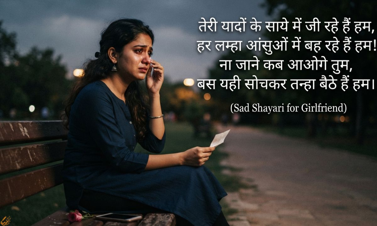 Sad Shayari In Hindi For Girlfriend