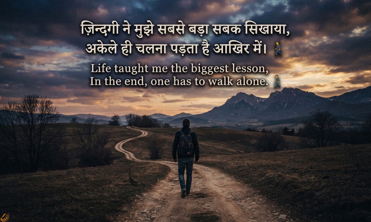 Sad Shayari In Hindi On Life