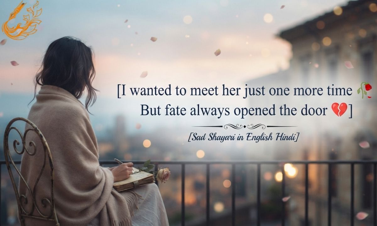 Sad Shayari in English Hindi