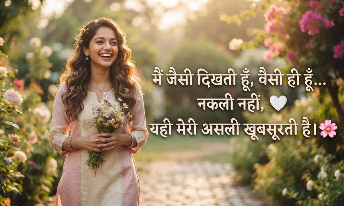 Shayari Caption For Girl In Hindi