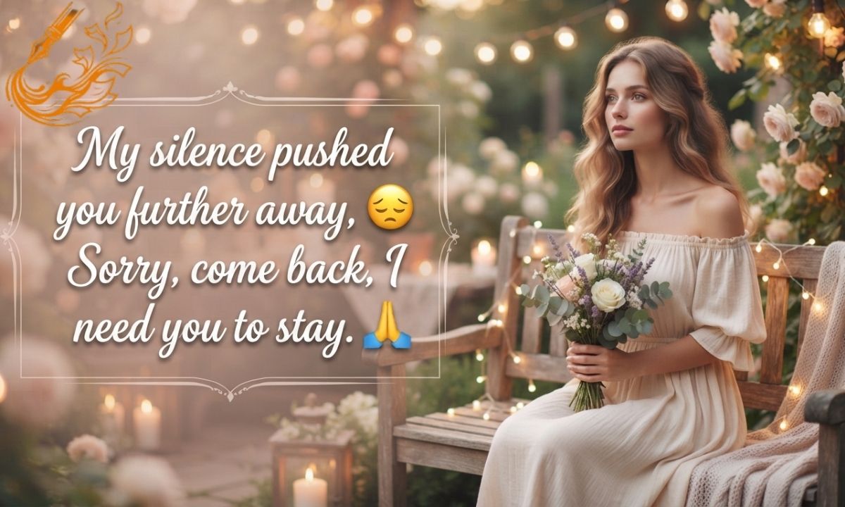 Sorry Shayari for GF in English