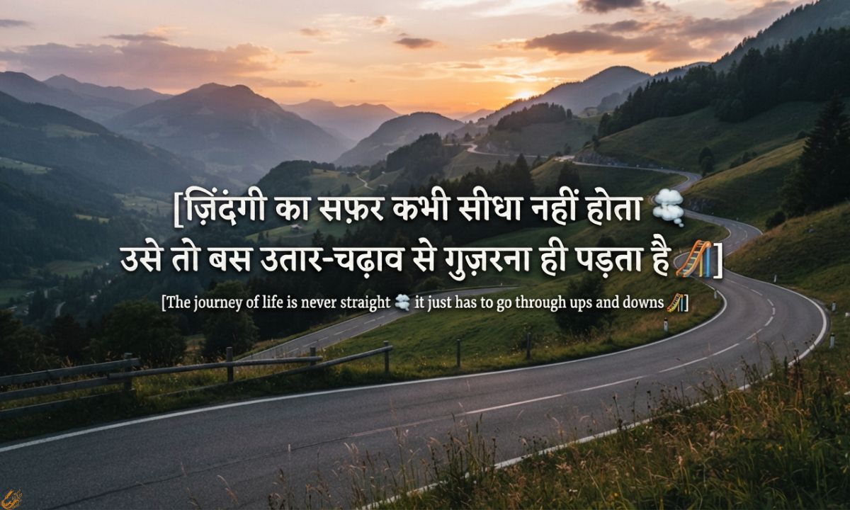 Zindagi Safar Shayari