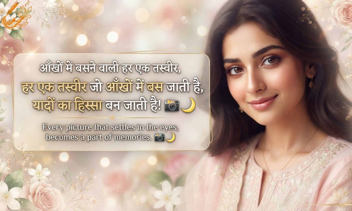 2 Line Shayari on Eyes in Hindi