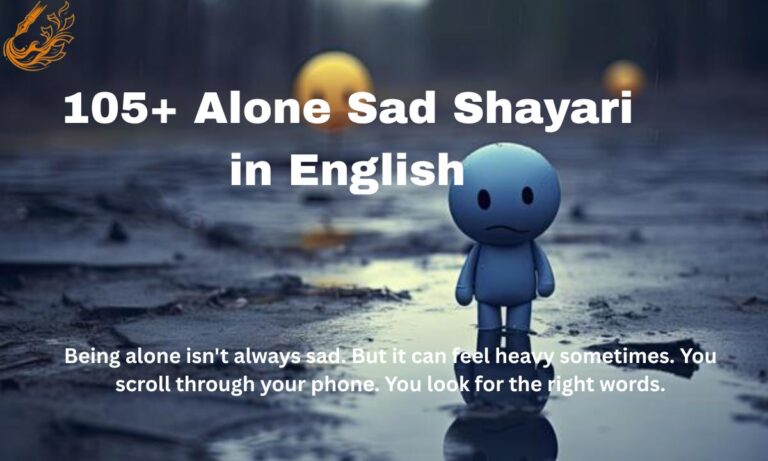Alone Sad Shayari in English