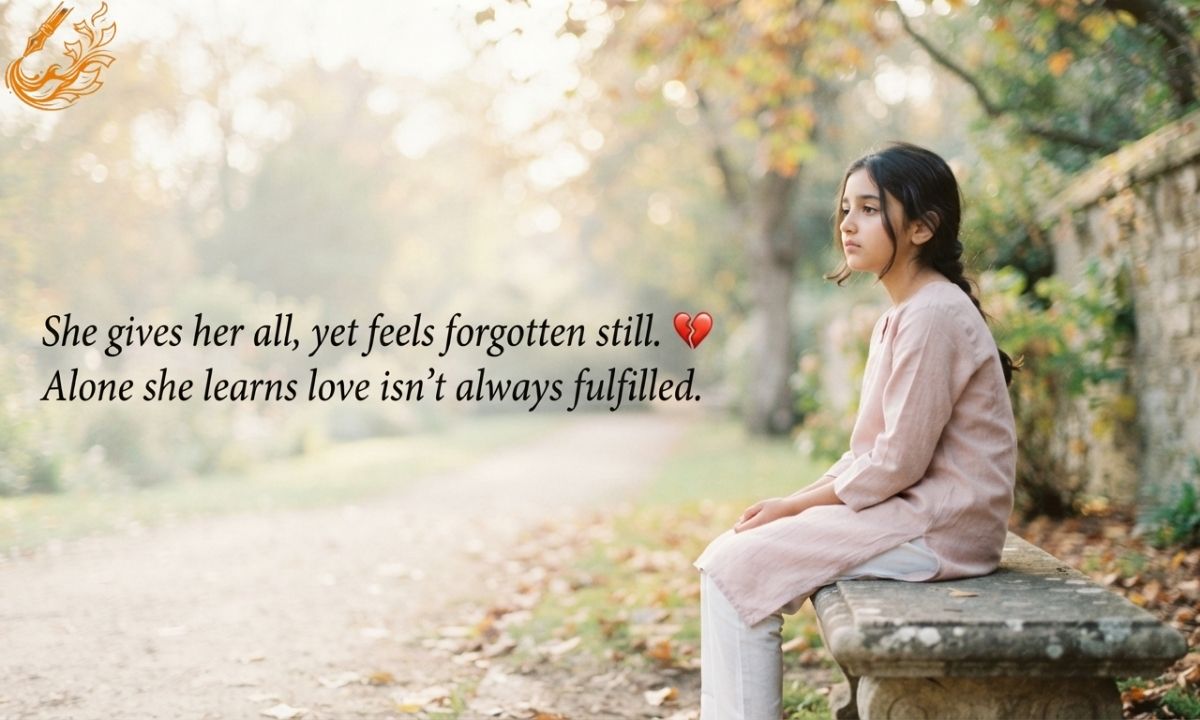 Alone sad shayari in english for girl