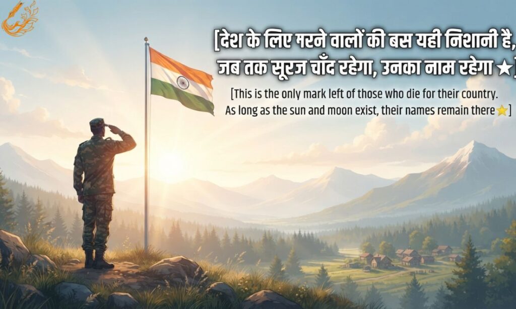 Army Desh Bhakti Shayari