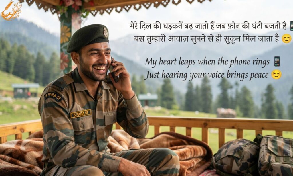 Army Love Shayari Image