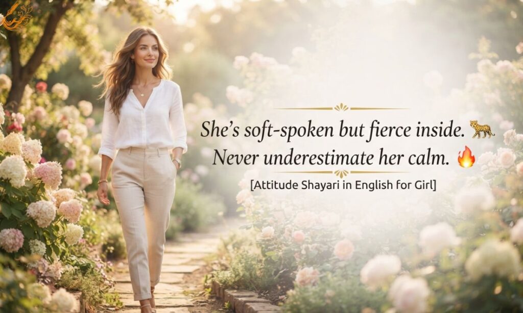 Attitude Shayari in English for Girl