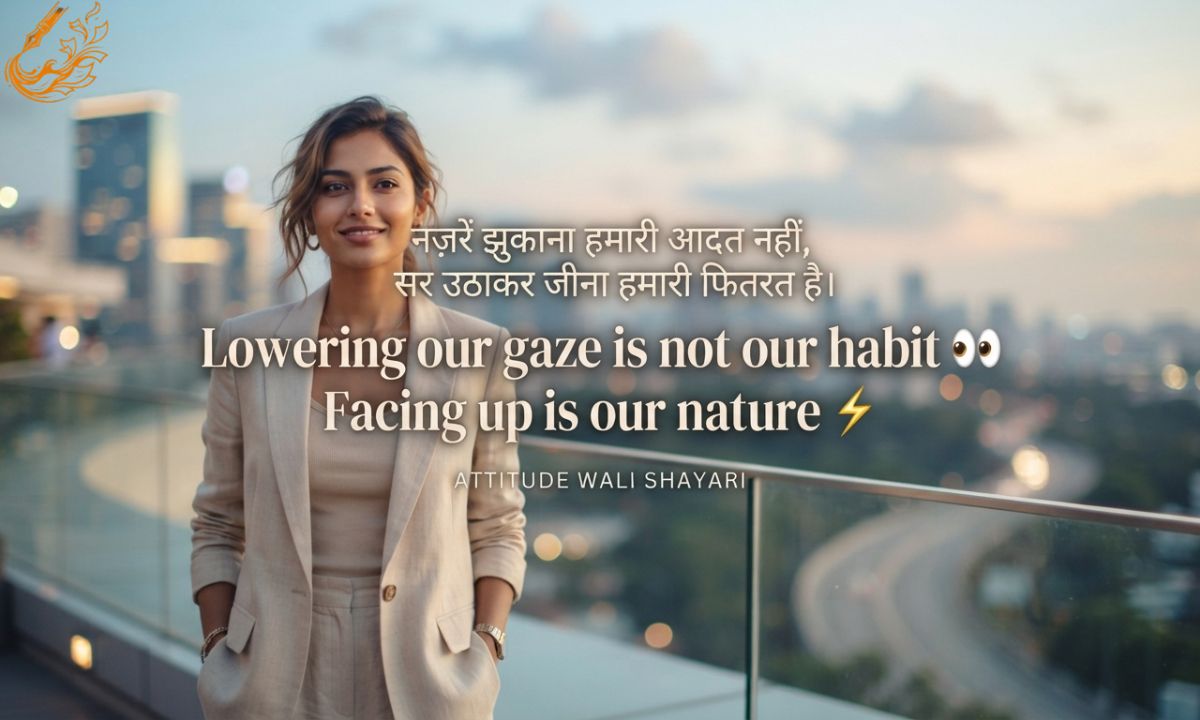 Attitude wali Shayari