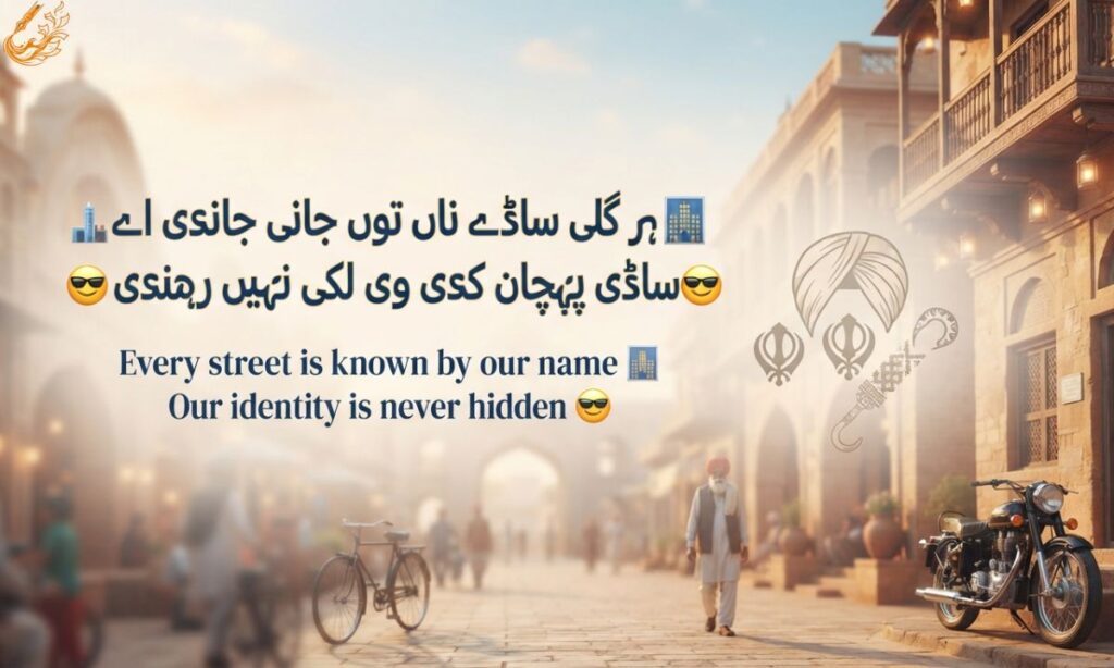 Badmashi Poetry in Punjabi Text