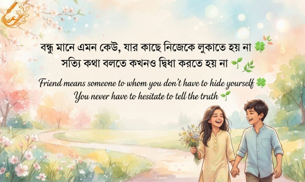 Bangla Friendship Shayari