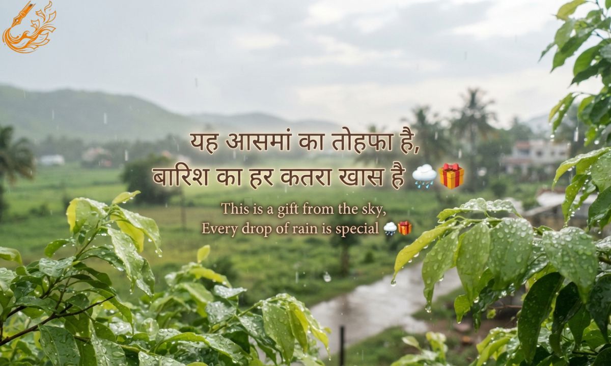 Barish Shayari in Hindi