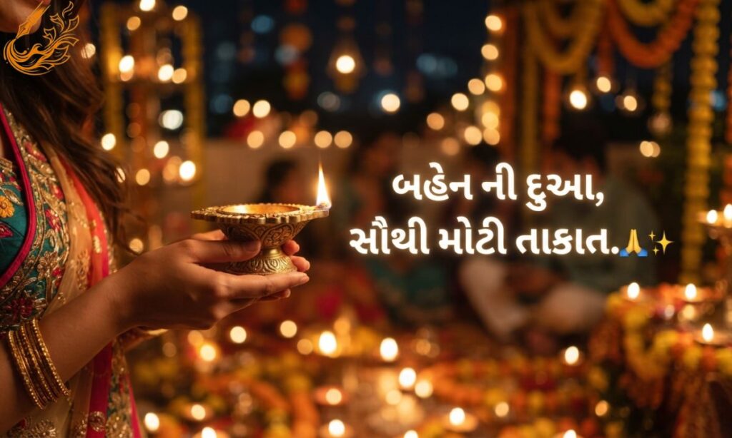 Bhai Bahen Shayari for WhatsApp Status in Gujarati