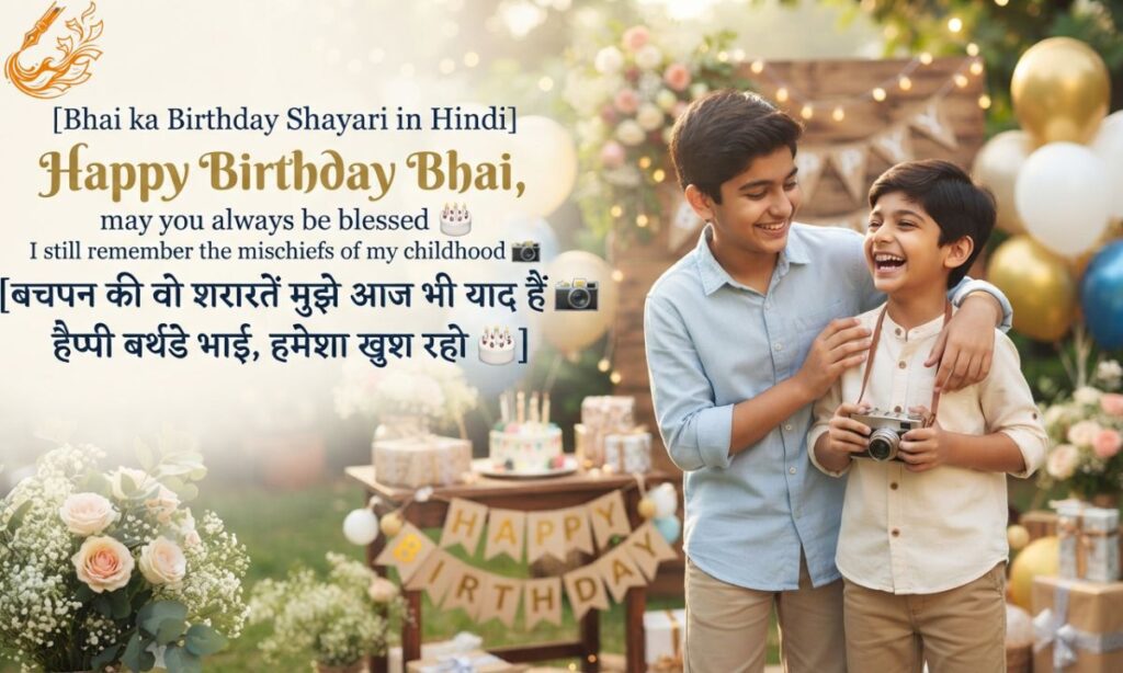 Bhai ka Birthday Shayari