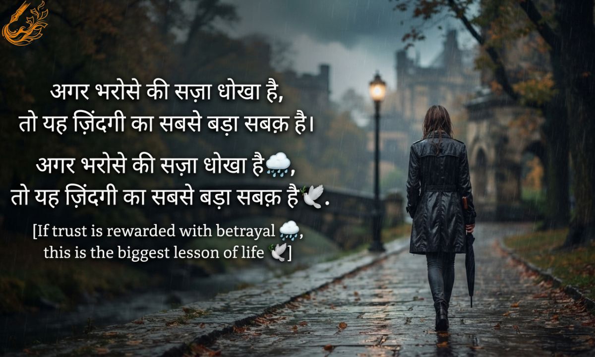 Bharosa Dhokha Shayari
