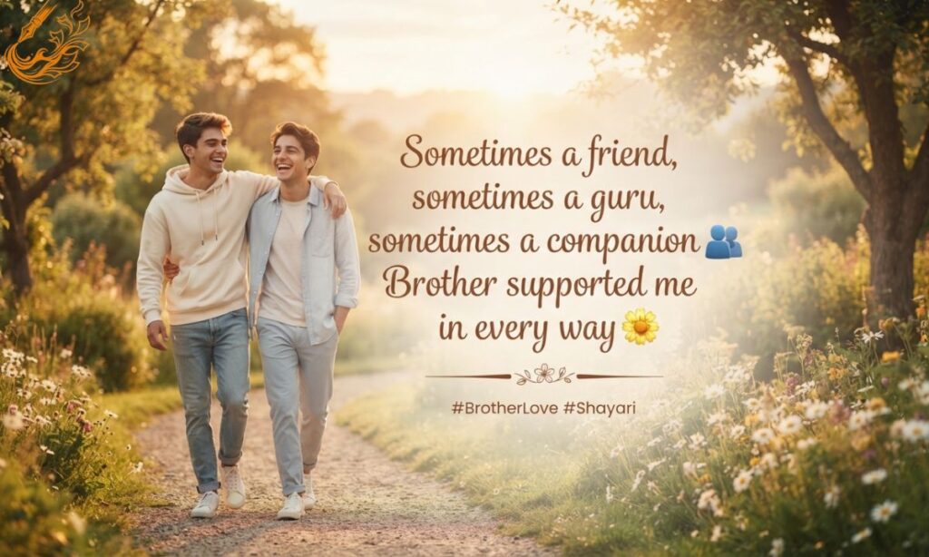 Brother Shayari