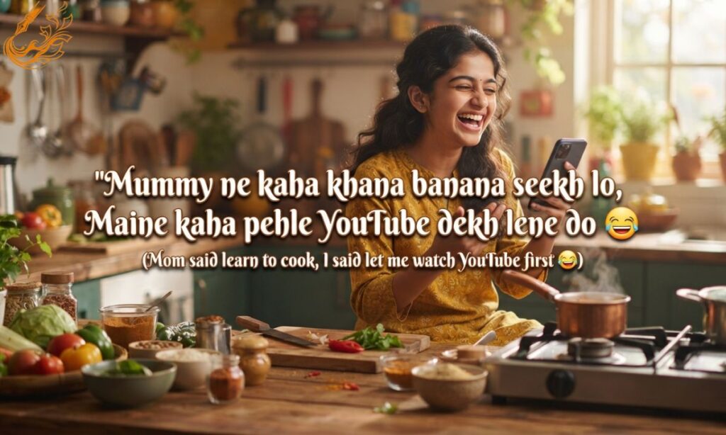 Comedy Shayari for Girls