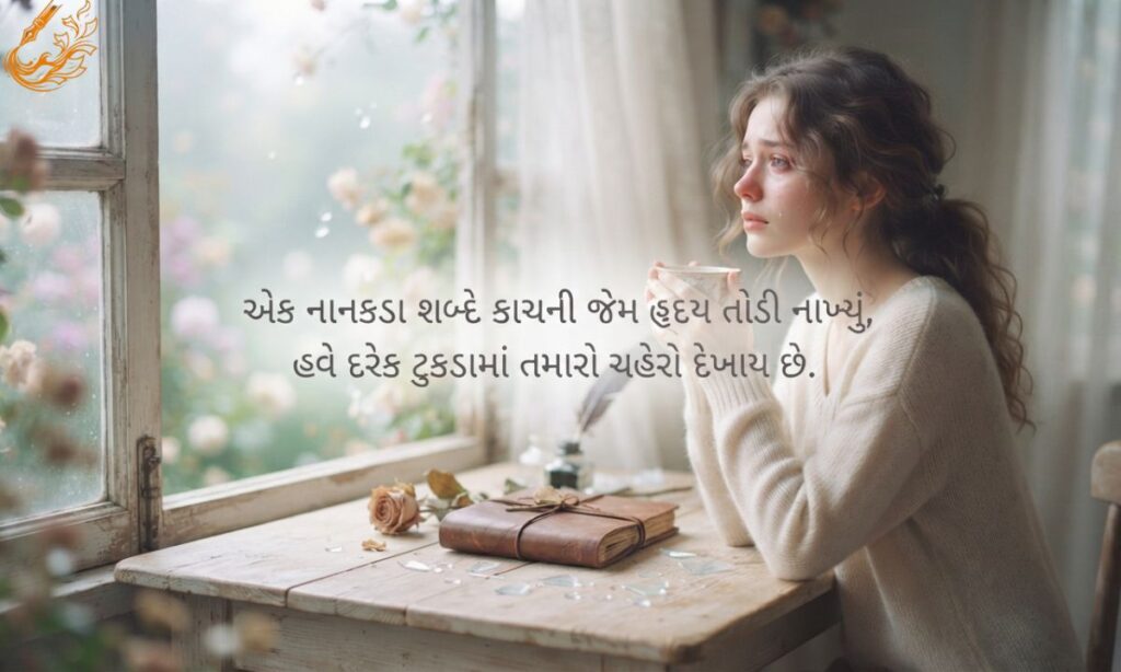 Dil Ghayal Shayari in Gujarati