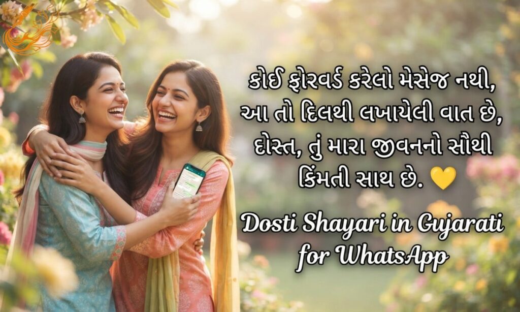 Dosti Shayari in Gujarati for WhatsApp