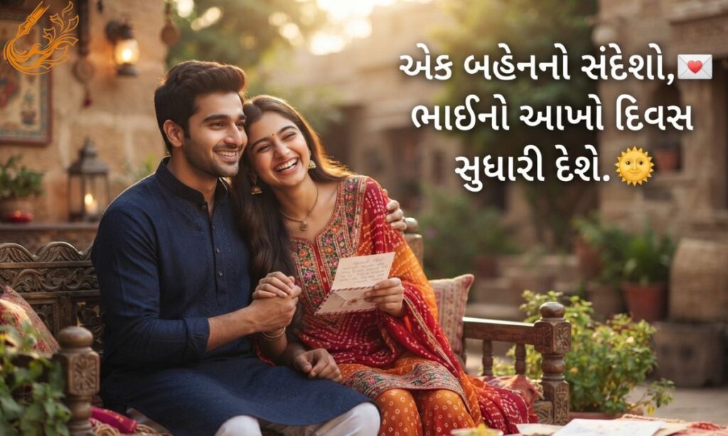 Emotional Bhai Bahen Shayari in Gujarati