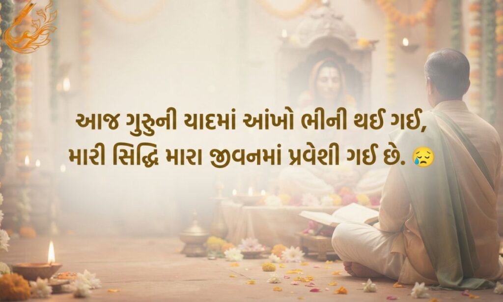 Emotional Guru Purnima Shayari in Gujarati