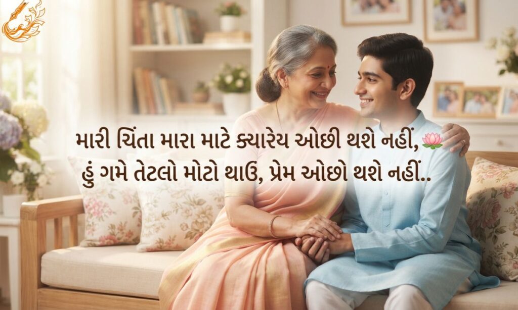 Emotional Maa Shayari in Gujarati