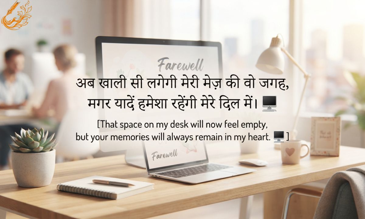 Farewell shayari in hindi