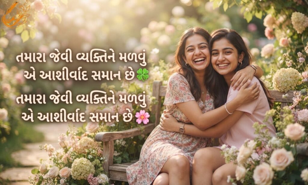 Friend shayari in gujarati for girl