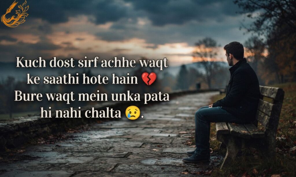 Friendship Sad Shayari in English