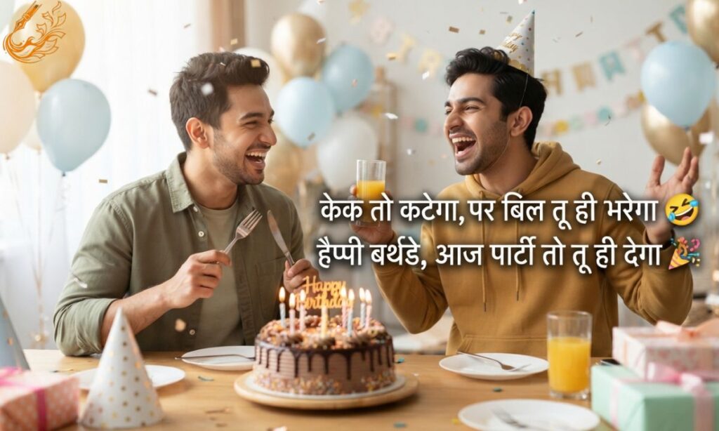 Funny Birthday Shayari for Friend
