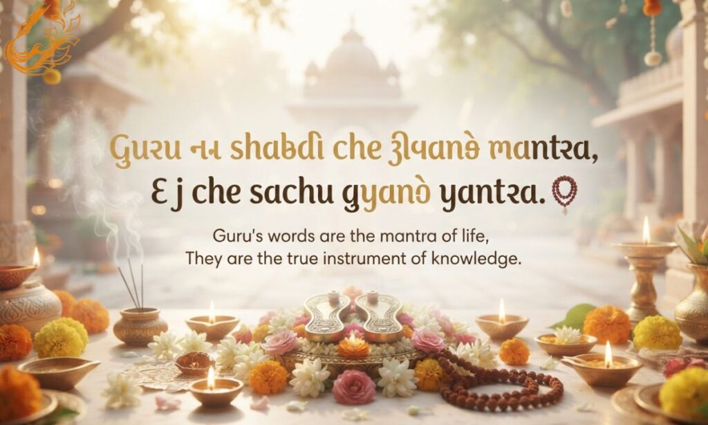 Guru Purnima Shayari in Gujarati English