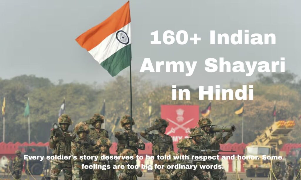 Indian Army Shayari in Hindi