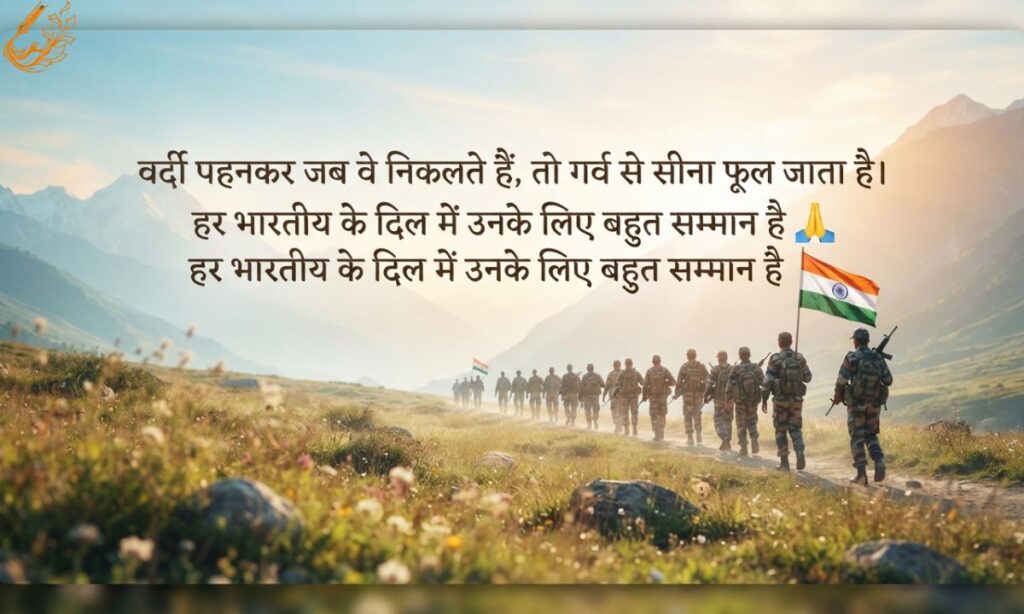 Indian army shayari