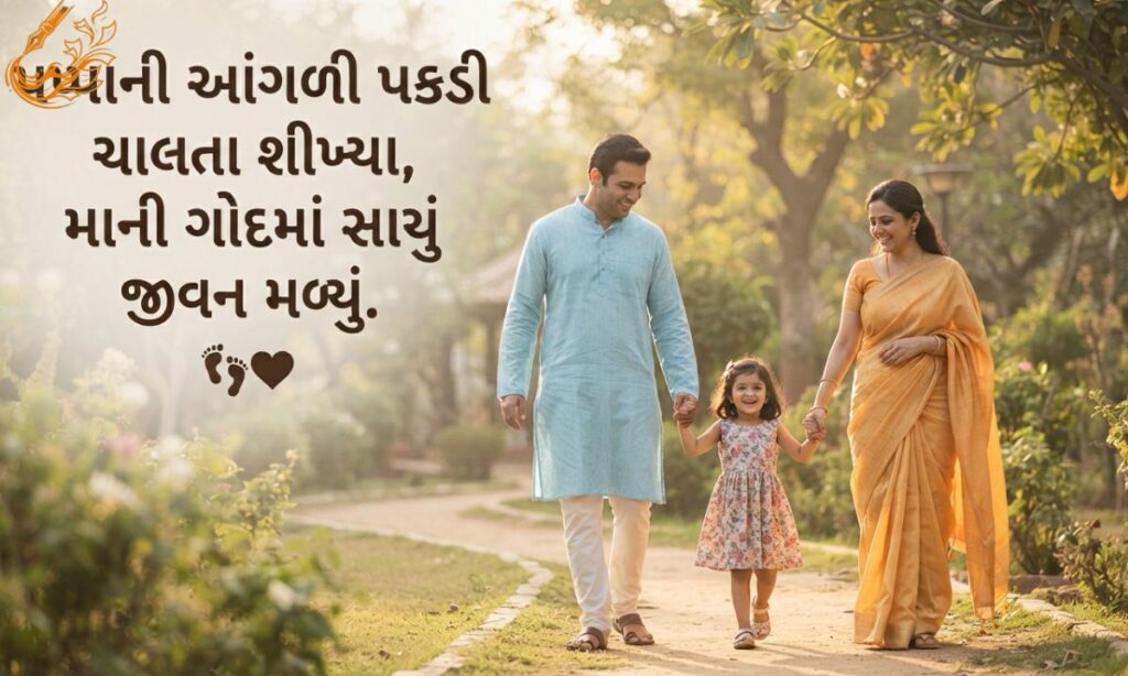 Maa Baap Shayari in Gujarati